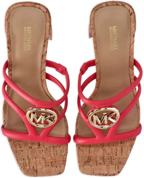 michael kors sandalen roze